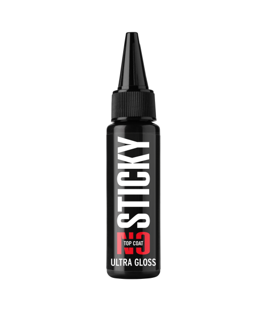 Верхнє покриття для гель-лаку без липкого шару No Sticky Top coat Ultra Gloss, 30 мл